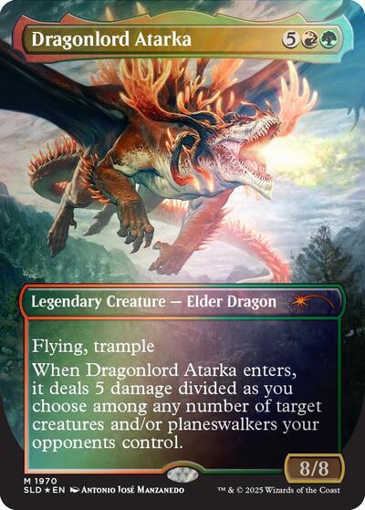 Dragonlord Atarka Rainbow Foil