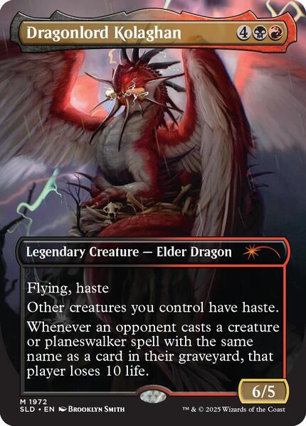 Dragonlord Kolaghan (1972) - Secret Lair Drop Series - Magic: The