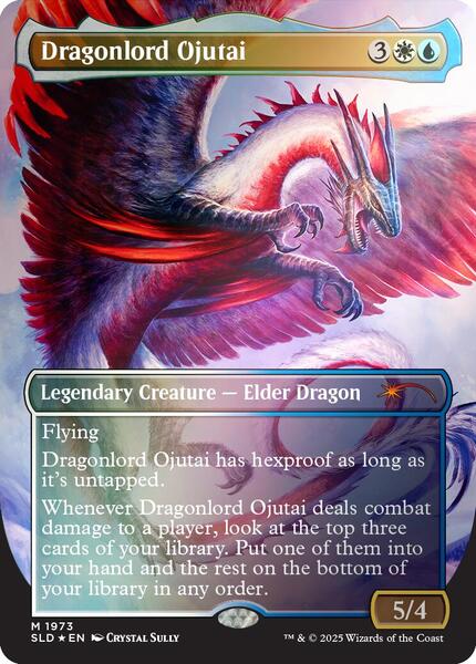 Dragonlord Ojutai (Rainbow Foil) - Secret Lair Drop Series - Magic