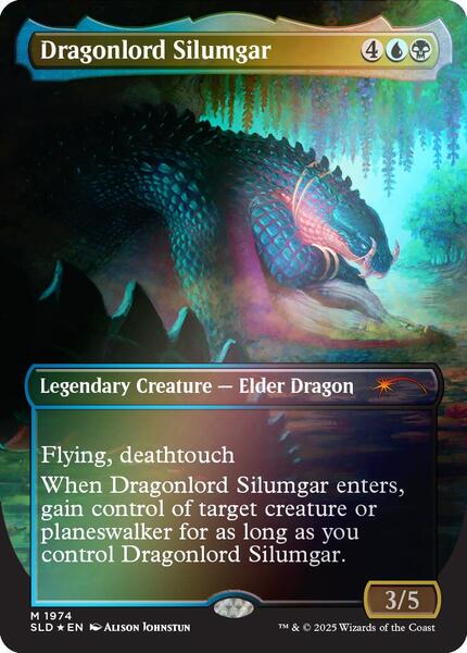 Dragonlord Silumgar (Rainbow Foil) - Secret Lair Drop Series