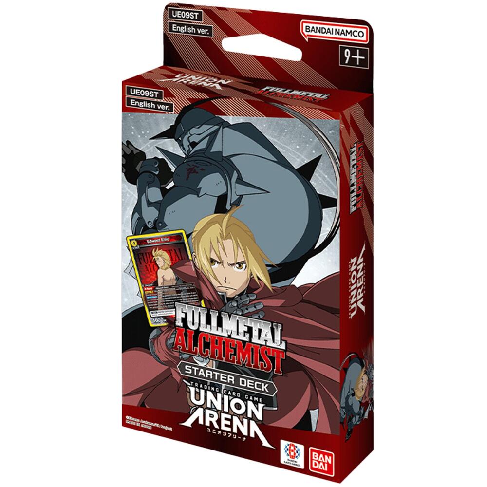 FULLMETAL ALCHEMIST - Starter Deck - UE09ST: FULLMETAL ALCHEMIST Starter Deck - Union Arena FULLMETAL ALCHEMIST - Starter Deck - UE09ST: FULLMETAL ALCHEMIST Starter Deck - Union Arena