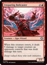 Unsparing Boltcaster - Tarkir: Dragonstorm - Magic: The Gathering card