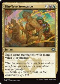 Kin-Tree Severance - Tarkir: Dragonstorm - Magic: The Gathering card