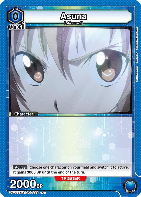 Asuna (035) (Box Topper Foil)