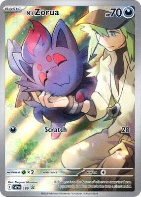 N's Zorua - 189 - SV: Scarlet & Violet Promo Cards - Pokemon