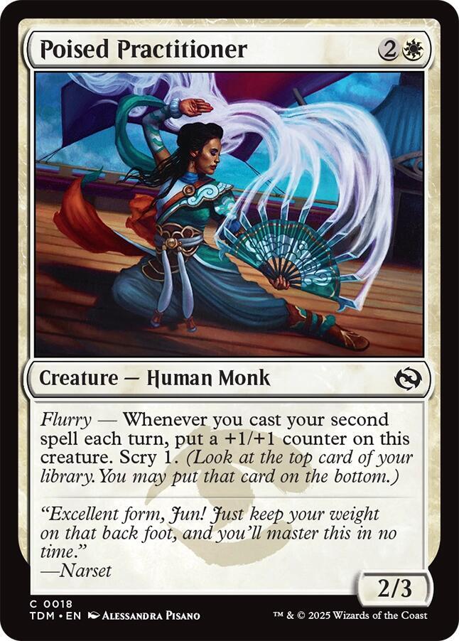 Poised Practitioner - Tarkir: Dragonstorm - Magic: The Gathering