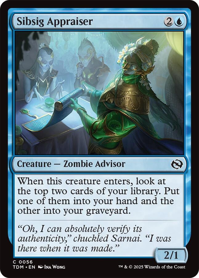 Sibsig Appraiser - Tarkir: Dragonstorm - Magic: The Gathering