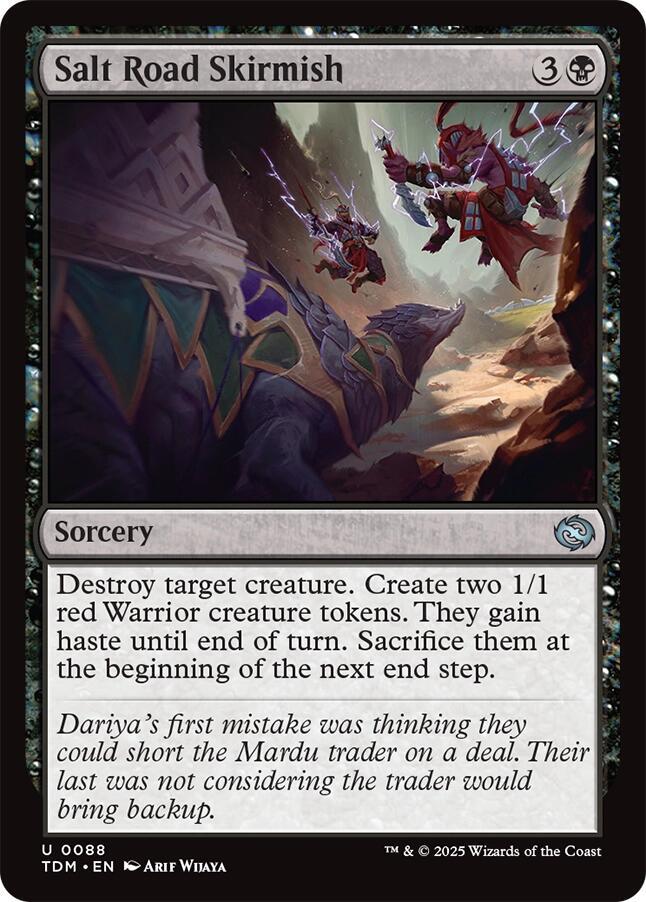 Salt Road Skirmish - Tarkir: Dragonstorm - Magic: The Gathering