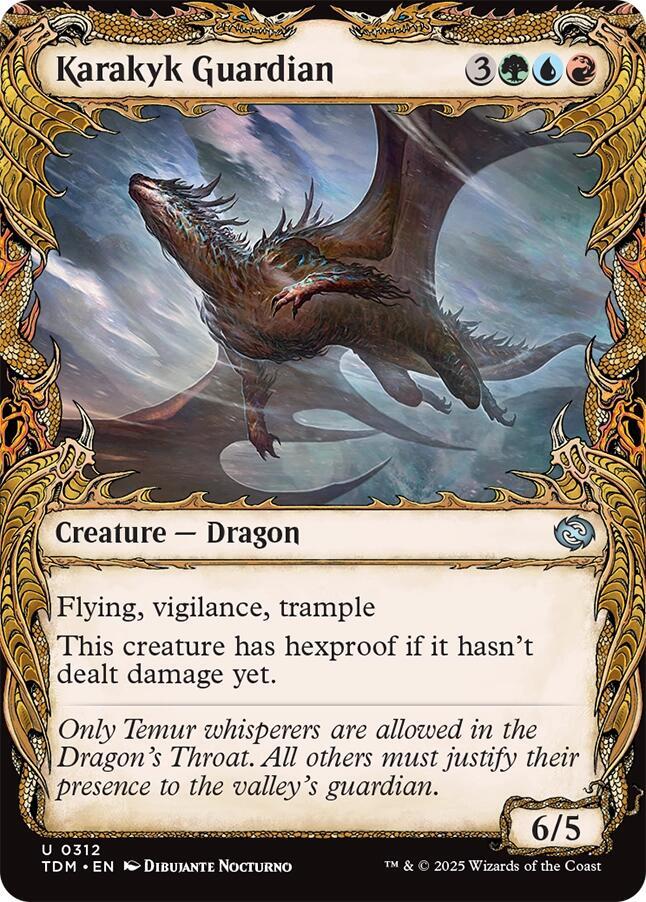 Karakyk Guardian (Showcase) - Tarkir: Dragonstorm - Magic: The