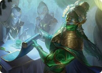 Sibsig Appraiser Art Card - Art Series: Tarkir: Dragonstorm