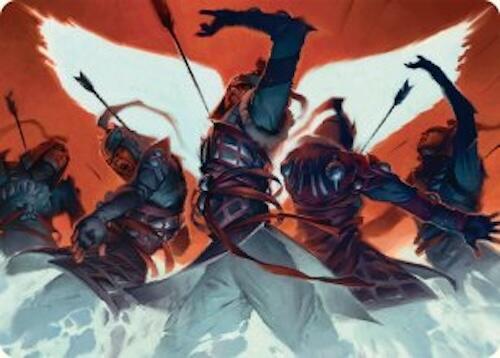 Desperate Measures Art Card (11/54) - Art Series: Tarkir