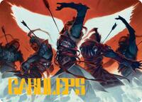 Desperate Measures Art Card (11/54) (Gold-Stamped Signature)