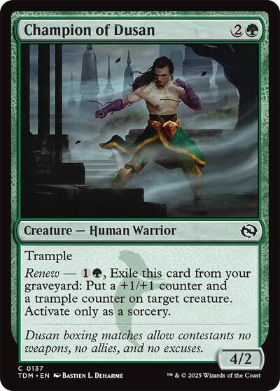 Champion of Dusan - Tarkir: Dragonstorm