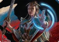 Narset, Jeskai Waymaster Art Card (44/54) - Art Series