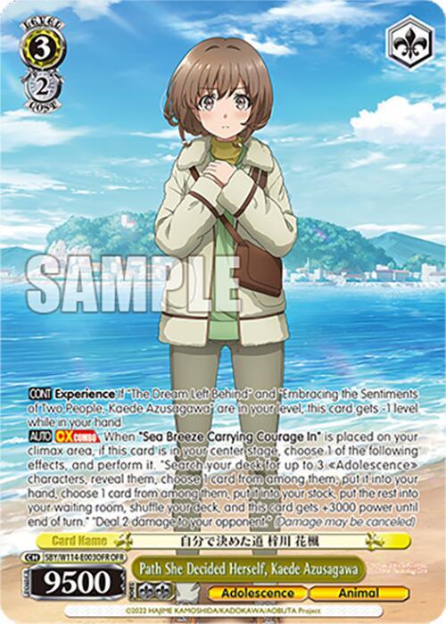 Path She Decided Herself, Kaede Azusagawa (OFR)