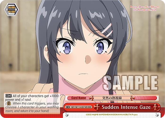 Sudden Intense Gaze (RRR)