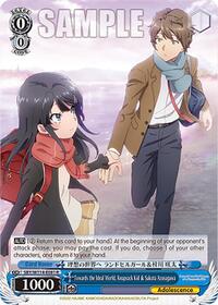 Towards the Ideal World, Knapsack Kid & Sakuta Azusagawa (SBY/W114-E081 R) card
