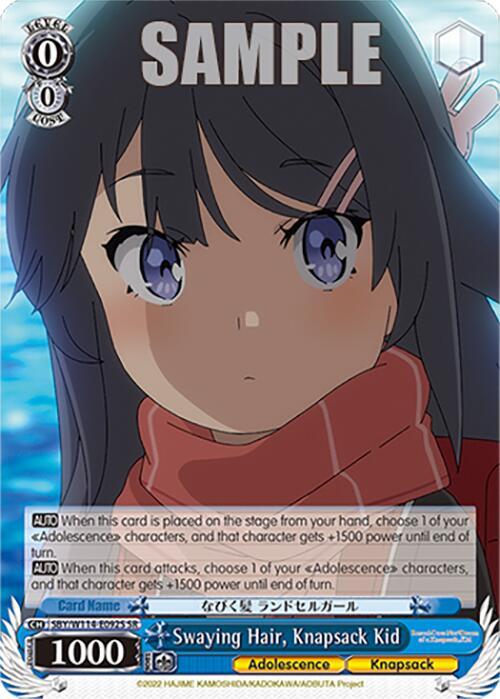 Swaying Hair, Knapsack Kid (SR)