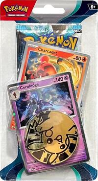 Paradox Rift Single Pack Blister [Ceruledge] from SV04: Paradox Rift Pokemon card image