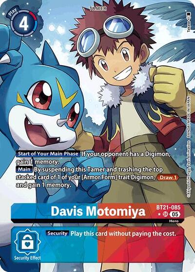 Davis Motomiya (Alternate Art) World Convergence card price