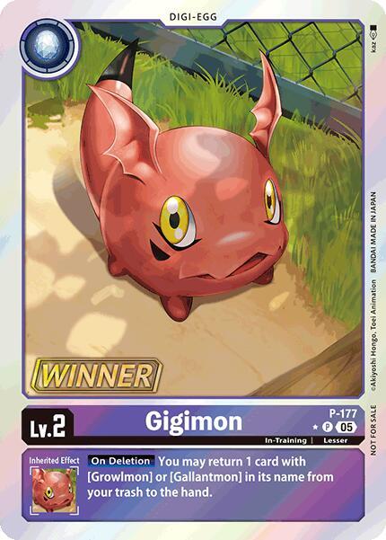 Gigimon (Store Tournament 2025 Vol.2 Winner Pack) - Digimon