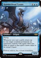 Hammerhead Tyrant (Extended Art) - Commander: Tarkir: Dragonstorm