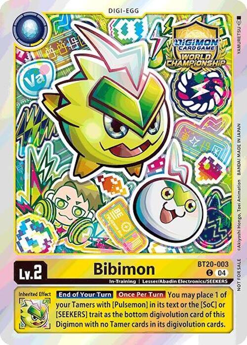 Bibimon Regionals 25 26 Champion Card Set Season 1 (Foil)
