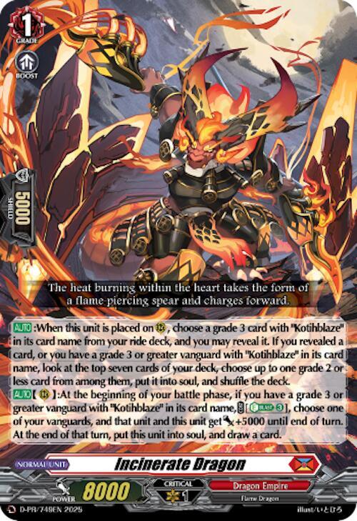 Incinerate Dragon