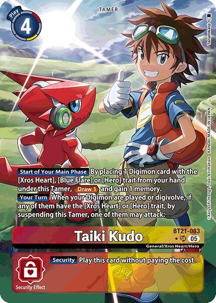 Taiki Kudo (Alternate Art) - World Convergence - Digimon Card Game