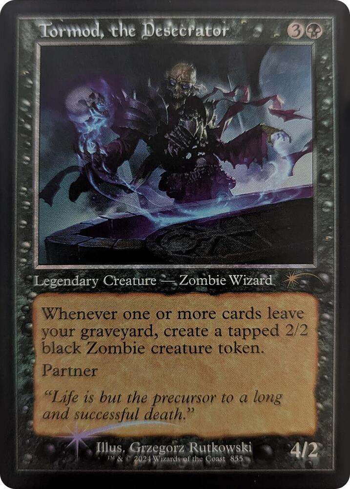 Tormod, the Desecrator (Retro Frame) - Secret Lair Drop Series