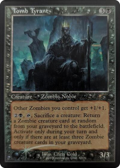 Tomb Tyrant Retro Frame