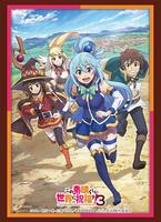 konosuba card sleeves Konosuba Movie Darkness Tapestry WALL Scroll