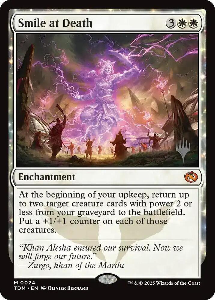 Smile at Death - Promo Pack: Tarkir: Dragonstorm - Magic: The