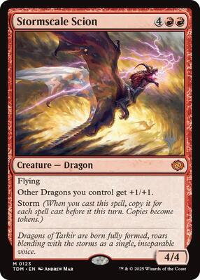 Stormscale Scion - Promo Pack: Tarkir: Dragonstorm - Magic: The