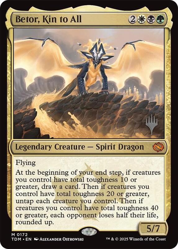 Betor, Kin to All - Promo Pack: Tarkir: Dragonstorm - Magic: The ...