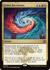 Jeskai Revelation - Promo Pack: Tarkir: Dragonstorm - Magic: The Gathering card