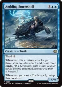 Ambling Stormshell - Promo Pack: Tarkir: Dragonstorm - Magic: The Gathering card
