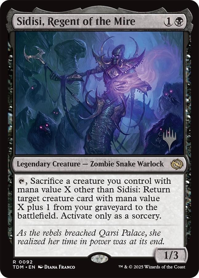 Sidisi, Regent of the Mire - Promo Pack: Tarkir: Dragonstorm