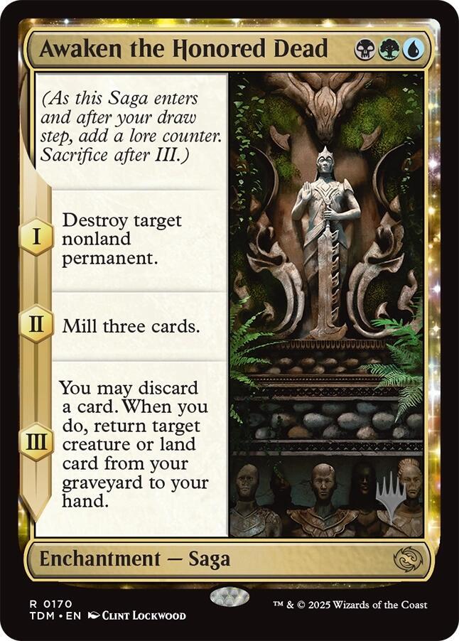 Awaken the Honored Dead - Promo Pack: Tarkir: Dragonstorm - Magic