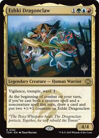 Eshki Dragonclaw - Promo Pack: Tarkir: Dragonstorm - Magic: The Gathering card