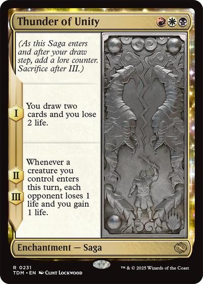 Thunder of Unity (Promo Pack: Tarkir: Dragonstorm)