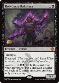 Rot-Curse Rakshasa - Prerelease Cards - Magic: The Gathering card
