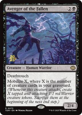 Avenger of the Fallen #73 – Prerelease Cards (Rare)