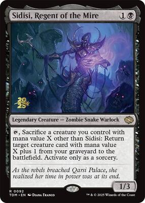 Sidisi, Regent of the Mire #92 – Prerelease Cards (Rare)