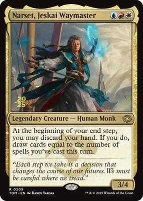Narset, Jeskai Waymaster #209 – Prerelease Cards (Rare)