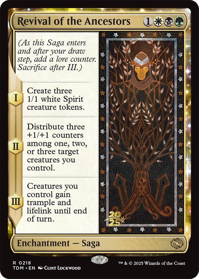 Revival of the Ancestors #218s — Tarkir: Dragonstorm Promos