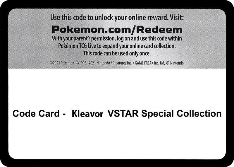 Code Card - Kleavor VSTAR Special Collection  from Miscellaneous Cards & Products