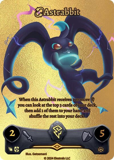 Astrabbit (Metal Card) (Stellar)
