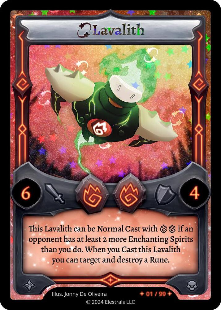 Lavalith (Serialized)