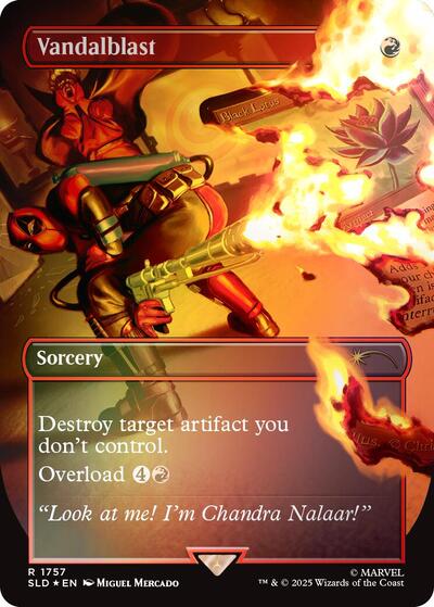 Vandalblast 1757 Rainbow Foil